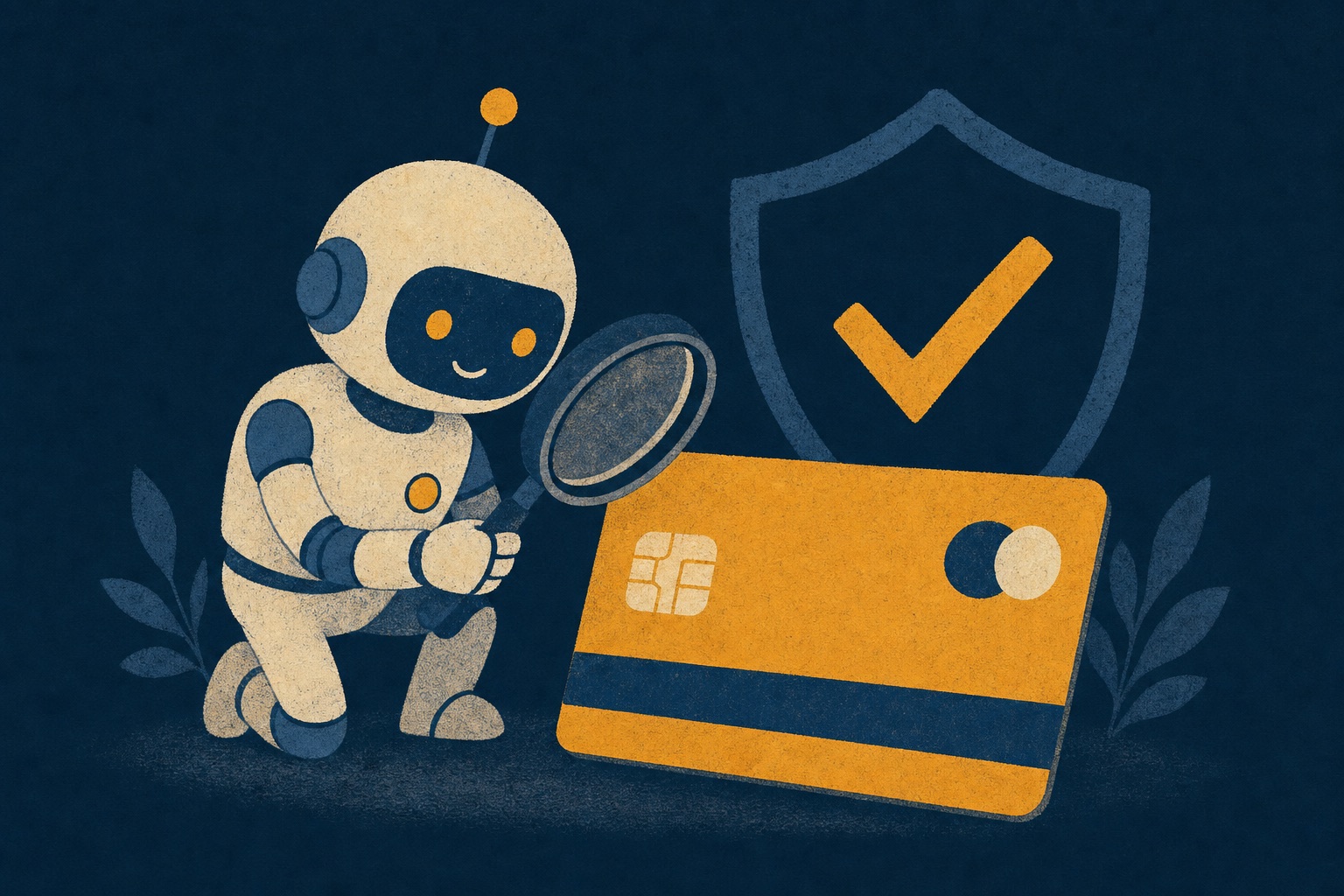 An illustration of an AI agent safely verifying a payment flow